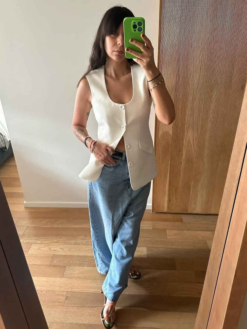 Favorite Daughter Ivory THE DIANA VEST. - Picture 3 of 10